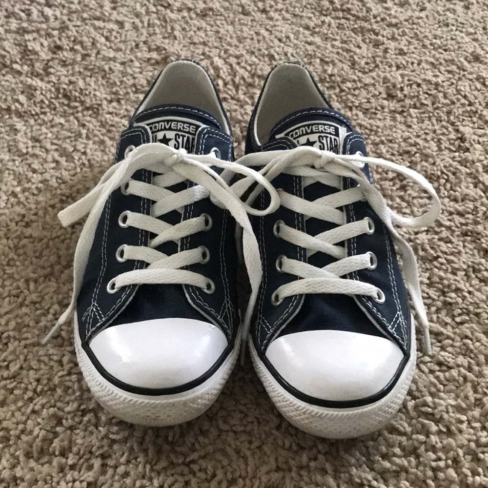 Navy Dainty Converse